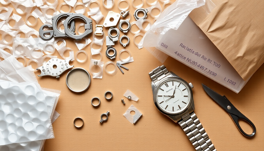 Secure Mail-In Checklist for Watch Battery Replacement UK and Watch Strap Adjustment Service at Chrono Care UK