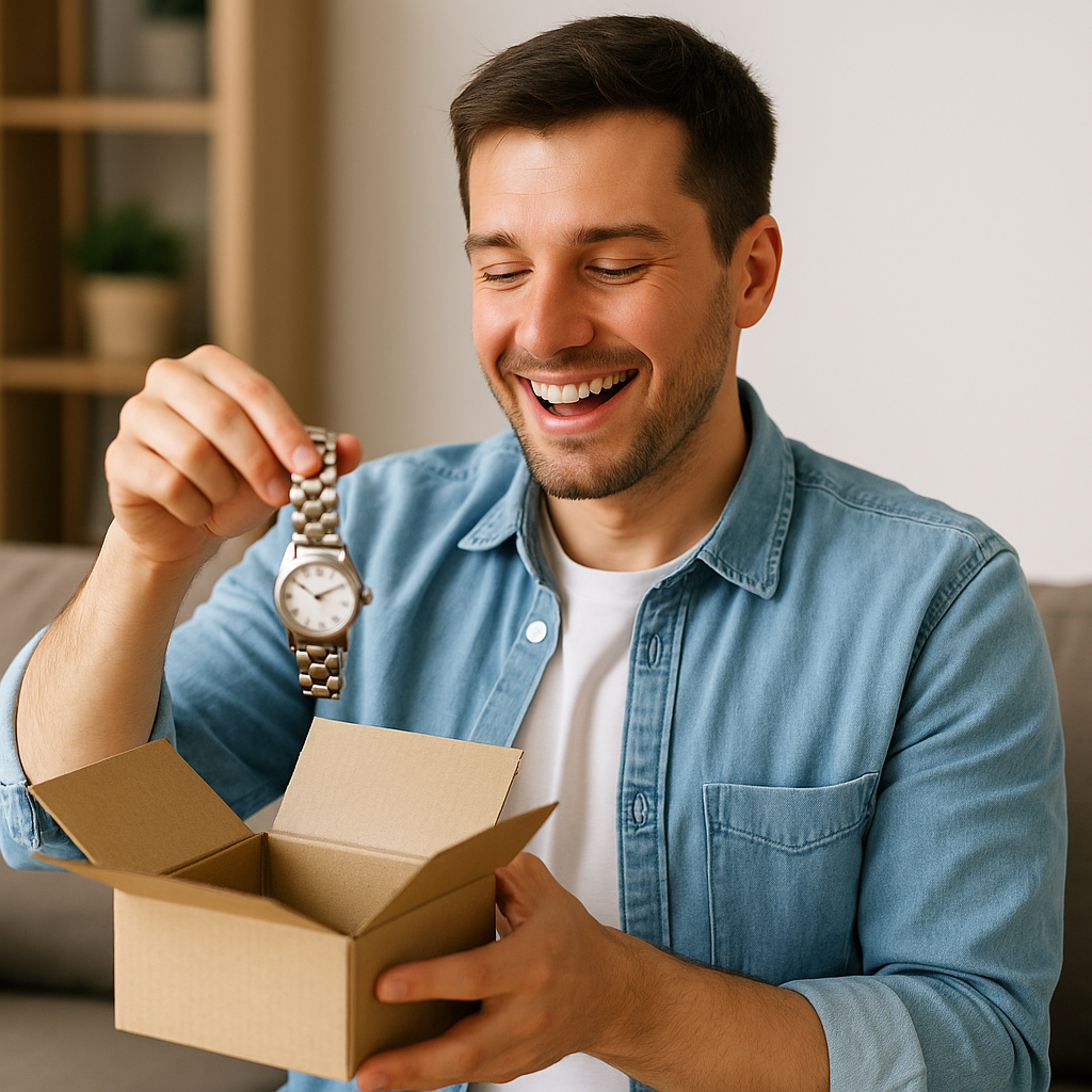 The Joy of Receiving Your Most Loved Watch | Chrono Care UK